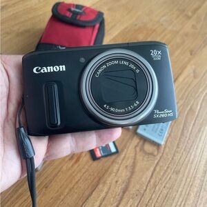 Canon PowerShot SX260 HS Black Camera